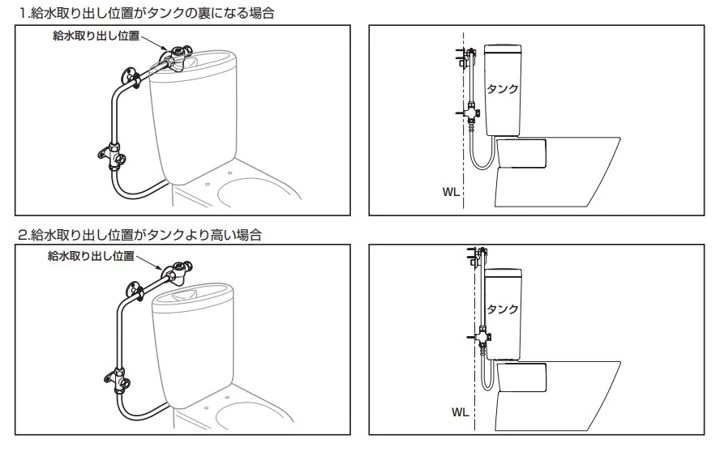 TOTO ピュアレストQR 取り替え用止水栓