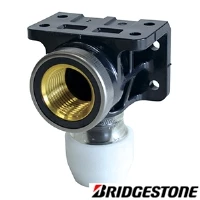 NAE13JJLRP プッシュマスター 座付水栓エルボ Rpネジ 首長タイプ