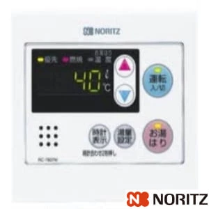 RC-7607M ノーリツ ガスふろ給湯器台所リモコン